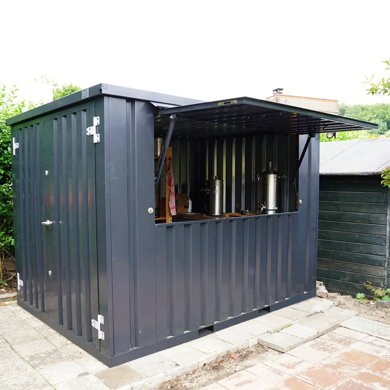 Contenedor Cafetería 3×2 metros Antracita - Imagen 2