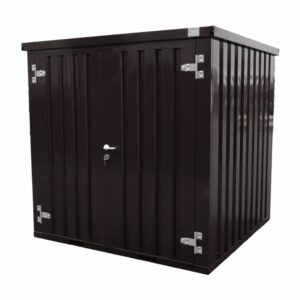 Contenedor desmontable negro 3x2m LL